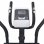VidaXL Bicicleta Elíptica con Pulsómetro Negro/Blanco