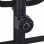 VidaXL Bicicleta Elíptica con Pulsómetro Negro/Blanco