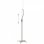 VidaXL Set de 2 Soportes Universales para Altavoz Plateado