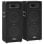 VidaXL Altavoces Pasivos Profesionales 1000W Negros