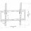 VidaXL Soporte para TV Inclinable 23"/55" VESA 400x400 Max 90 kg