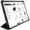 Macally Bastand Funda Libro con Soporte para el IPad 11 Pro 2021 Negra