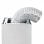 VidaXL Campana Decorativa 90cm Plateado