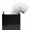 VidaXL Campana Decorativa 90cm D Negra