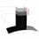 VidaXL Campana Decorativa 90cm D Negra