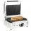 VidaXL Grill Parrilla Estriada 2200W 43x30.5x20cm