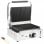 VidaXL Grill Parrilla Estriada 2200W 43x30.5x20cm