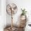 Bestron Ventilador de Pie 50W Cobre
