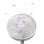 Domo Ventilador de Pie con Mando a Distancia 45W Blanco