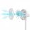 Domo Ventilador de Pie con Mando a Distancia 45W Blanco