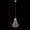 VidaXL Lampadario E27 Cristallo