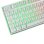 Mars Gaming MCPX Combo tastiera + mouse + tappetino per mouse XXL bianco