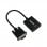 Adattatore VGA a HDMI APPC25 circa con audio Nero