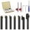 VidaXL Set di utensili per tornitura indicizzabili 8x8mm 12 pezzi