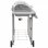 VidaXL Barbacoa de Gas 6 Fogones Plata