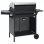 VidaXL Barbacoa de Gas 4+1 Fogones Negra/Plata
