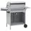 VidaXL Barbacoa de Gas 4+1 Fogones Plata
