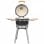 VidaXL Kamado Barbacoa con Ahumador 81cm Negra