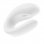 Satisfyer Double Joy Vibrador para Parejas Blanco/Oro Rosa