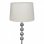 VidaXL Lampadaire avec 4 boules ornementales blanches