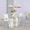 VidaXL Pack 2 Lampade da Soffitto Orientabili E27 Bianco