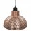 VidaXL Pack 2 Lámparas Colgantes Semiesféricas E27 26cm Cobre
