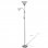 VidaXL Lampadaire E27 Acier inoxydable