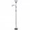 VidaXL Lampadaire E27 Double Ampoule Noire
