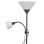 VidaXL Lampadaire E27 Double Ampoule Noire