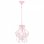 Lampada a sospensione VidaXL con perline E14 32 cm Rosa