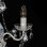 VidaXL Lampadario con Perle Tonde 3xE14 Argento