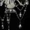 VidaXL Lampadario con Perle Tonde 3xE14 Argento