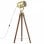 vidaXL Lampadaire avec trépied 97 cm Or