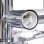 VidaXL Lampada da Soffitto Foglie di Vetro 5xE14 Viola/Bianco