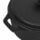 VidaXL Olla con Tapa 5L 26.5x11.5cm Negra