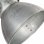VidaXL Lámpara de Pared Industrial E27 45x25cm Plateado