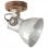 VidaXL Pack de 2 Spots Muraux Industriels E27 Argent