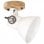 VidaXL Pack de 2 Spots Muraux Industriels E27 Blancs
