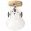 VidaXL Pack de 2 Spots Muraux Industriels E27 Blancs
