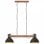 VidaXL Suspension Industrielle E27 109cm Noir