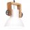 VidaXL Suspension Industrielle Ronde E27 19cm Blanc