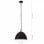 VidaXL Vintage Lámpara Colgante Redona 31cm E27 Negro