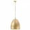 VidaXL Suspension Industrielle Ronde E27 42cm Laiton