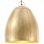 VidaXL Suspension Industrielle Ronde E27 42cm Laiton