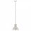 VidaXL Suspension Ronde 28,5 cm E27 Argent