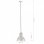 VidaXL Suspension Ronde 28,5 cm E27 Argent