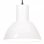 VidaXL Lámpara Colgante Redonda Blanca E27 28.5cm