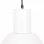 VidaXL Lámpara Colgante Redonda Blanca E27 28.5cm