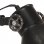 VidaXL Lampadaire 2xE27 Noir/Fonte