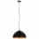 VidaXL Confezione da 2 Lampade a Sospensione Emisferiche E27 40 cm Nero/Oro